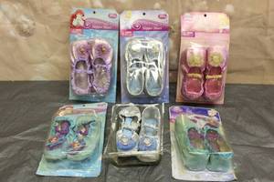 lot 184 image: 6. ASSORTED DISNEY HALLOWEEN COSTUME SLIPPER SHOES&nbsp SEE PICS