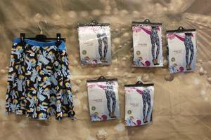 lot 188 image: 6. ASSORTED HALLOWEEN MY LITTLE PONY RAINBOW DASH LEGGINGSSKIRT&nbsp VARIOUS SIZES SEE PICS