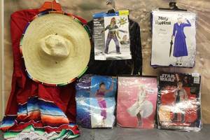 lot 199 image: 6. ASSORTED HALLOWEEN COSTUMES VARIOUS SIZES SEE PICS
