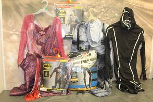 lot 213 image: 6. ASSORTED HALLOWEEN COSTUMES VARIOUS SIZES SEE PICS