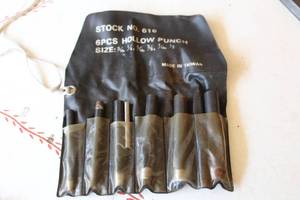 lot 30 image: 6 PC HOLLOW PUNCH NO. 616&nbsp