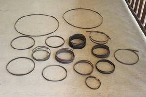 lot 42 image: LOT OF 15 ASSORTED SIZE BAND SAW BLADES&nbsp