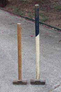 lot 62 image: 2 SLEDGE HAMMERS 27 AND 31&nbsp
