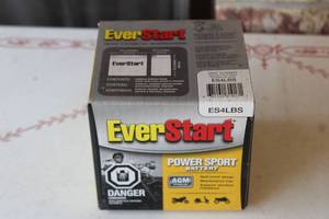lot 97 image: EVERSTART E54LBS POWER SPORT BATTERY