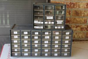 lot 115 image: VINTAGE KWIKPRINT HOT STAMP AND FOUNDRY ALPHABET DIE FOR THE HOT STAMP MACHINE IN LOT #114
