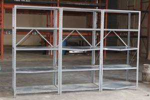 lot 53 image: 3 SHELVING UNITS BUYER MUST DISASSEMBLE MUST BRING PHILLIPS AND FLATHEAD SCREWDRIVERS&nbsp AND SOCKET AND WRENCH
