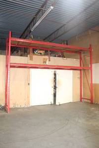 lot 102 image: PALLET RACKING BUYER MUST DISASSEMBLE&nbsp MUST BRING PHILLIPS AND FLATHEAD SCREWDRIVERS&nbsp AND SOCKET AND WRENCH