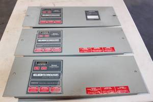 lot 118 image: 3 CD TECHNOLOGIES POWER SOLUTIONS SCOUT CHARGE CONTROL SELECT PANEL BOARD&nbsp