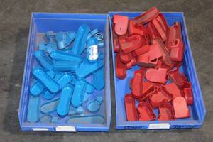 lot 140 image: GENEROUS AMOUNT OF BATTERY TERMINAL COVERS