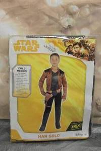 lot 185 image: STAR WARS HAN SOLO CHILD SIZE MEDIUM