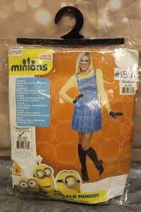 lot 207 image: DESPICABLE ME ADULT FEMALE MINION CHILD SIZE MEDIUM 610