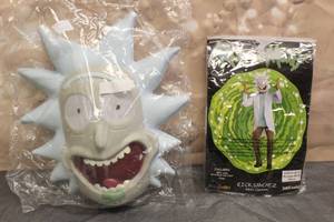 lot 213 image: RICK AND MORTY RICK SANCHEZ ADULT COSTUME PALAMON