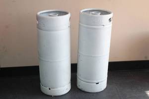 lot 107 image: 2 ANHEUSER-BUSCHMICROSTAR KEGS&nbsp