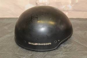 lot 141 image: HARLEY DAVIDSON DOT APPROVED HALF HELMET