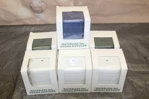 lot 144 image: 7 VIVITAR WATERLESS OIL AROMA DIFFUSERS SEE PICS