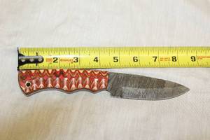 lot 65 image: MHS CUTLERY HANDMADE COSTUM CHEF, FOLDING, ULU KNIVES WITH WOOD, BONE AND OR RESIN HANDLES