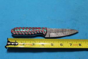 lot 169 image: MHS CUTLERY HANDMADE COSTUM CHEF, FOLDING, ULU KNIVES WITH WOOD, BONE AND OR RESIN HANDLES