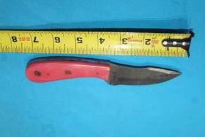 lot 134 image: MHS CUTLERY HANDMADE COSTUM CHEF, FOLDING, ULU KNIVES WITH WOOD, BONE AND OR RESIN HANDLES