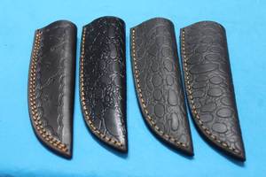 lot 216 image: 4. GENIUNE LEATHER SHEATHS