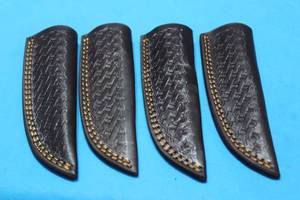 lot 199 image: 4. GENIUNE LEATHER SHEATHS