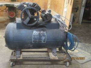 lot 2 image: RAM AIR COMPRESSOR  3-PHASE