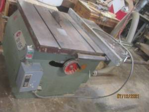lot 115 image: SCM LINVINCILILY SI15F TABLE SAW