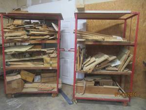 lot 119 image: GENEROUS AMOUNT OF WOOD WORKING GUN PATTERNS AND MORE ( CARTS NOT INCLUDED )
