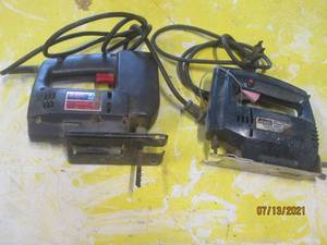 lot 173 image: SKIL JIG SAW  &  MONTGOMERY WARD SABRE SAW