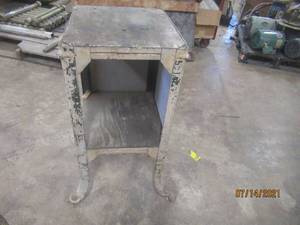 lot 242 image: ROLLING SIDE TABLE