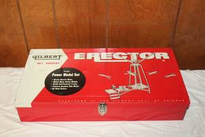 lot 8 image: VINTAGE ERECTOR NO 10041 THE POWER MODEL SET DEVELOPED AT THE GILBERT HALL OF SCIENCE