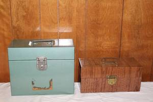 lot 172 image: 2 VINTAGE PORTA FILE&nbsp