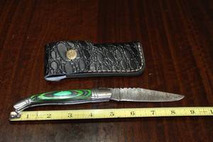 lot 95 image: DAMACAS STEEL FOLDING POCKET KNIFE