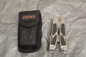 lot 116 image: COAST STAINLESS STEEL LED MULTI TOOL WITH CASE
