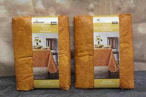 lot 128 image: 2 CELEBRATE HARVEST TABLE CLOTHS 60X84 JUST IN TIME FOR THANKSGIVING