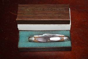 lot 184 image: VINTAGE POCKET KNIFE BY SCHRADE CUTLERY THE OLD TIMER 1080T IN ORIGINAL BOX&nbsp