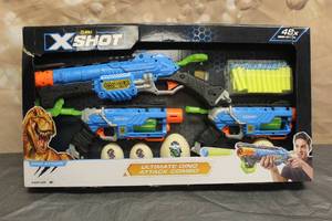 lot 26 image: ZURU X SHOT ULTIMATE DINO ATTACK COMBO