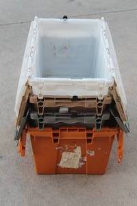 lot 52 image: 4. FLIP TOP TOTES