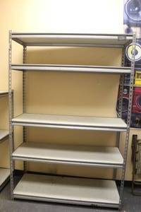 lot 55 image: 5 SHELF HEAVY DUTY SHELVING UNIT