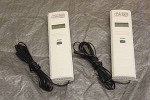 lot 153 image: TOTAL OF 2 LACROSSE ALERTS MOBILE REMOTE WATER LEAK DETECTORS WITH WET TEMPERATURE PROBE  VA00218