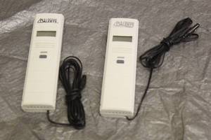 lot 154 image: TOTAL OF 2 LACROSSE ALERTS MOBILE REMOTE WATER LEAK DETECTORS WITH WET TEMPERATURE PROBE  VA00218 & VA01214