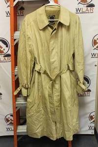 lot 201 image: CHRISTIAN DIOR PARIS BELTED TRENCH COAT SIZE 40R