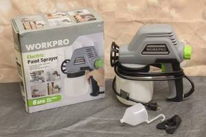 lot 6 image: WORKPRO ELECTRIC PAINT SPRAYER 2237 IN ORIGINAL BOX&nbsp