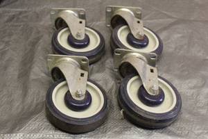 lot 31 image: TOTAL OF 4 P&ampH&nbsp CASTERS 5 SEE PICS&nbsp