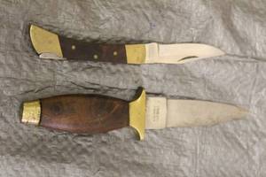 lot 94 image: TOTAL OF 2 VINTAGE PAKISTAN KNIVES  SEE PICS&nbsp