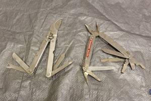 lot 100 image: HUSKY &amp VICTORINOX SWISS MULTI TOOL  SEE PICS&nbsp