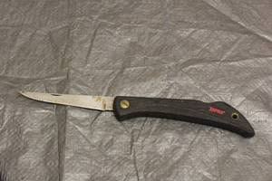 lot 101 image: RAPALA EKA STAINLESS STEEL FOLDING FILLET 11 L KNIFE , MADE IN SWEDEN