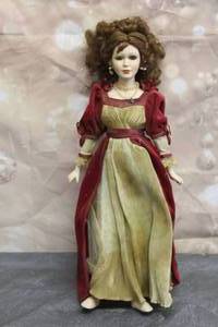 lot 141 image: HOUSE OF LLOYD SALES LLC CHRISTIAN NOEL 2001 COLLECTION DOLL No. 13079