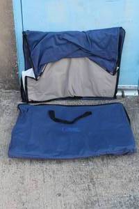 lot 172 image: PORTABLE PET HOME WITH CARRY CASE , 28L X 26 H&nbsp