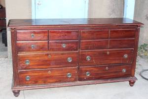 lot 176 image: SIX DRAWER DRESSER MADE IN INDONESIA&nbsp
