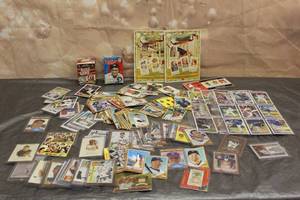 lot 219 image: GENEROUS AMOUNT ASSORTED BRANDYEAR MLB BASEBALL TRADING CARDS SEE PICS&nbsp